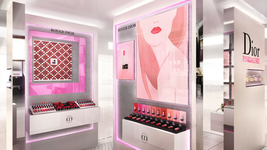 cosmetic display design